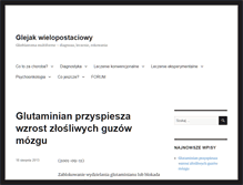 Tablet Screenshot of glejak.pl